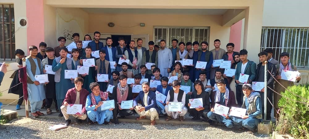 پایان کورس آموزشی یکماهه 120 تن محصلین پوهنتون پروان